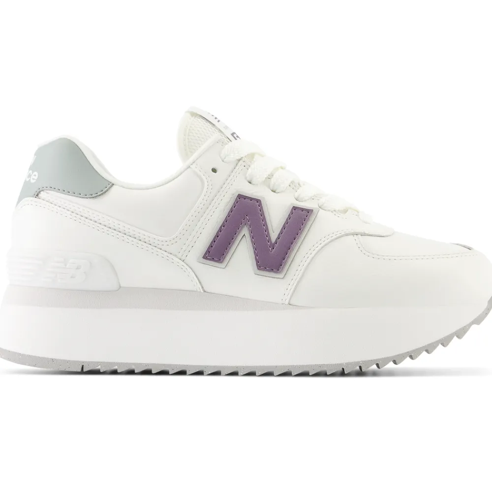 New Balance Buty damskie WL574ZFG – białe