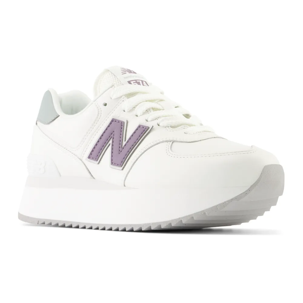 New Balance Buty damskie WL574ZFG – białe