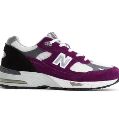 New Balance Buty damskie W991PUK – fioletowe