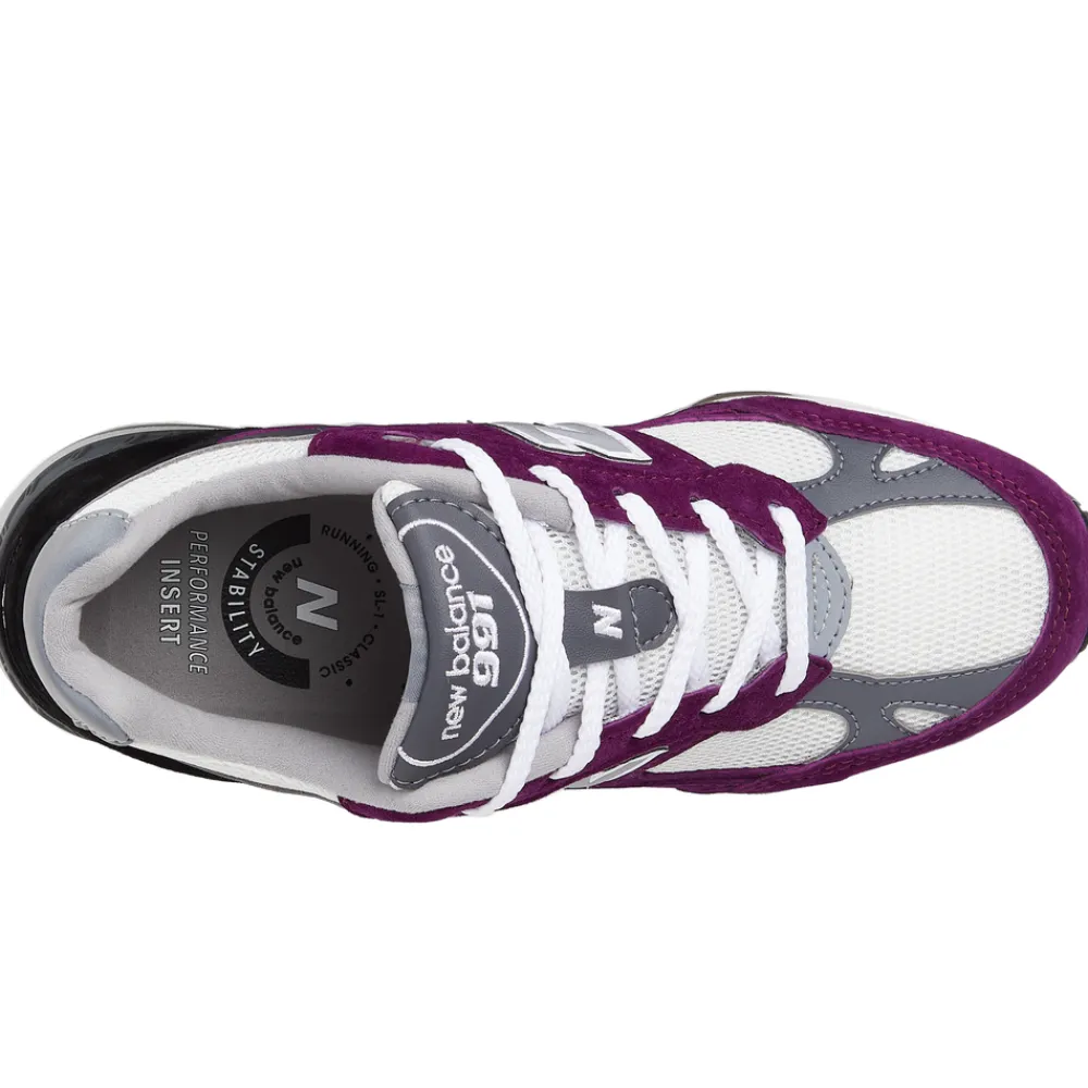New Balance Buty damskie W991PUK – fioletowe