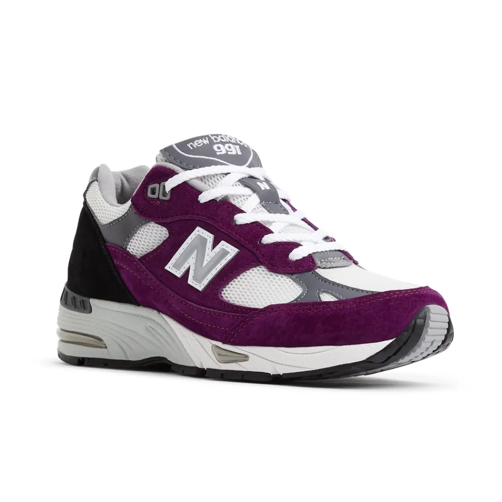 New Balance Buty damskie W991PUK – fioletowe
