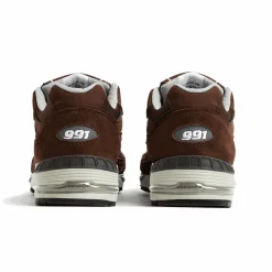 New Balance Buty damskie W991BGW – brązowe