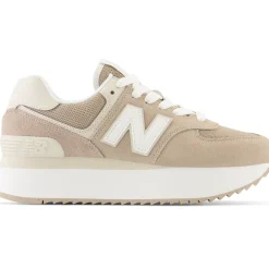New Balance Buty damskie WL574ZSM – beżowe