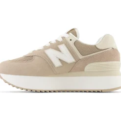 New Balance Buty damskie WL574ZSM – beżowe