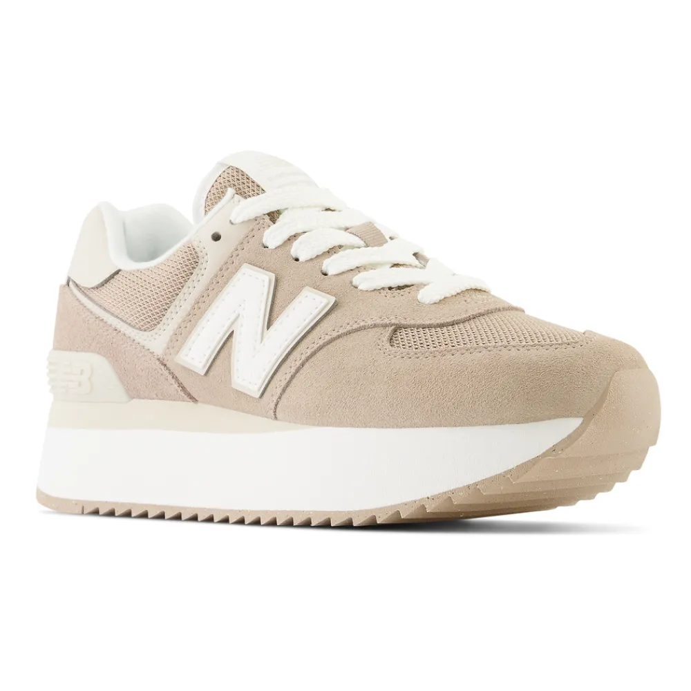 New Balance Buty damskie WL574ZSM – beżowe