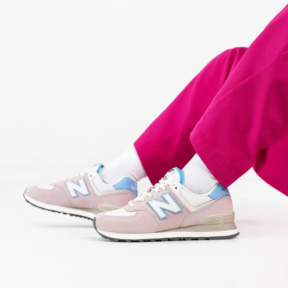 New Balance Buty damskie WL574QC – różowe