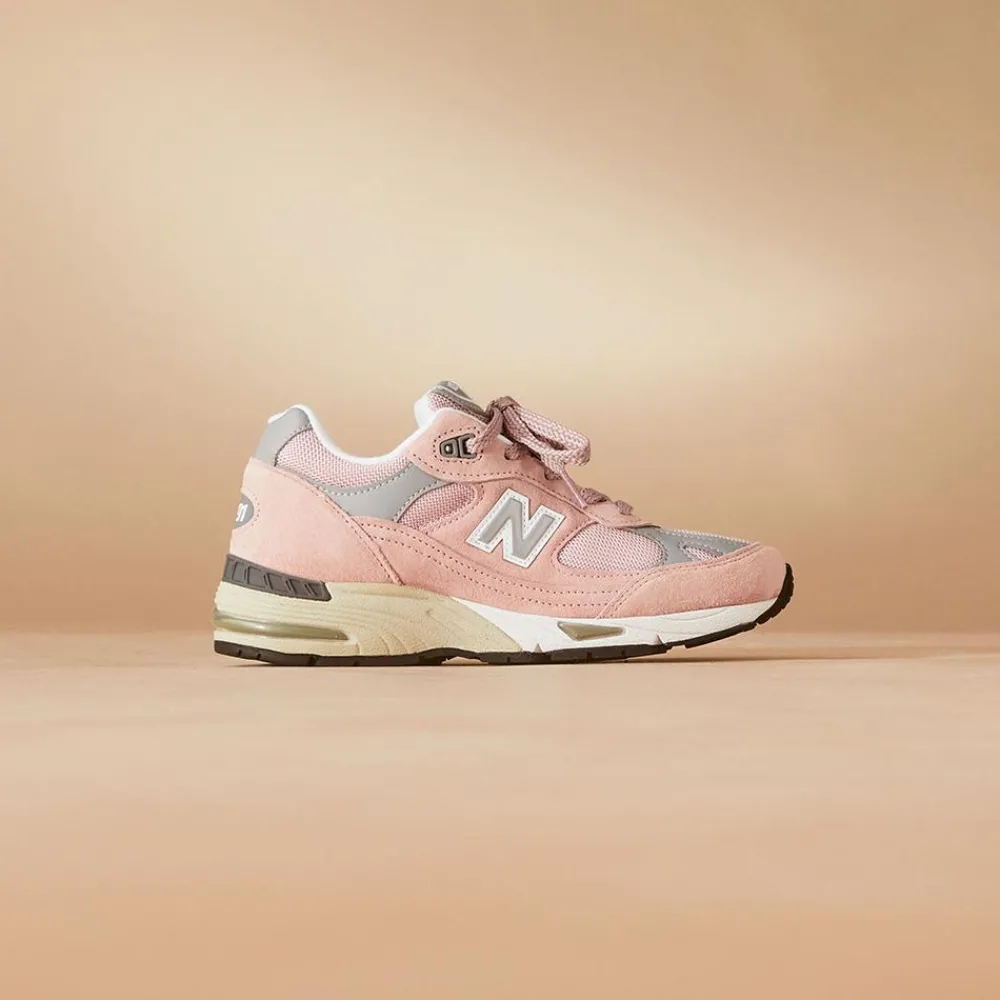 New Balance Buty damskie W991PNK – różowe