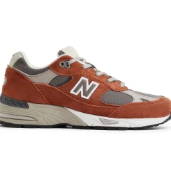 New Balance Buty damskie W991PTY – brązowe