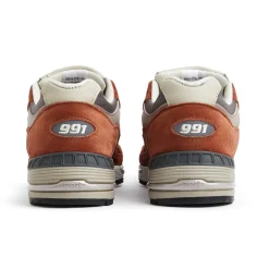 New Balance Buty damskie W991PTY – brązowe