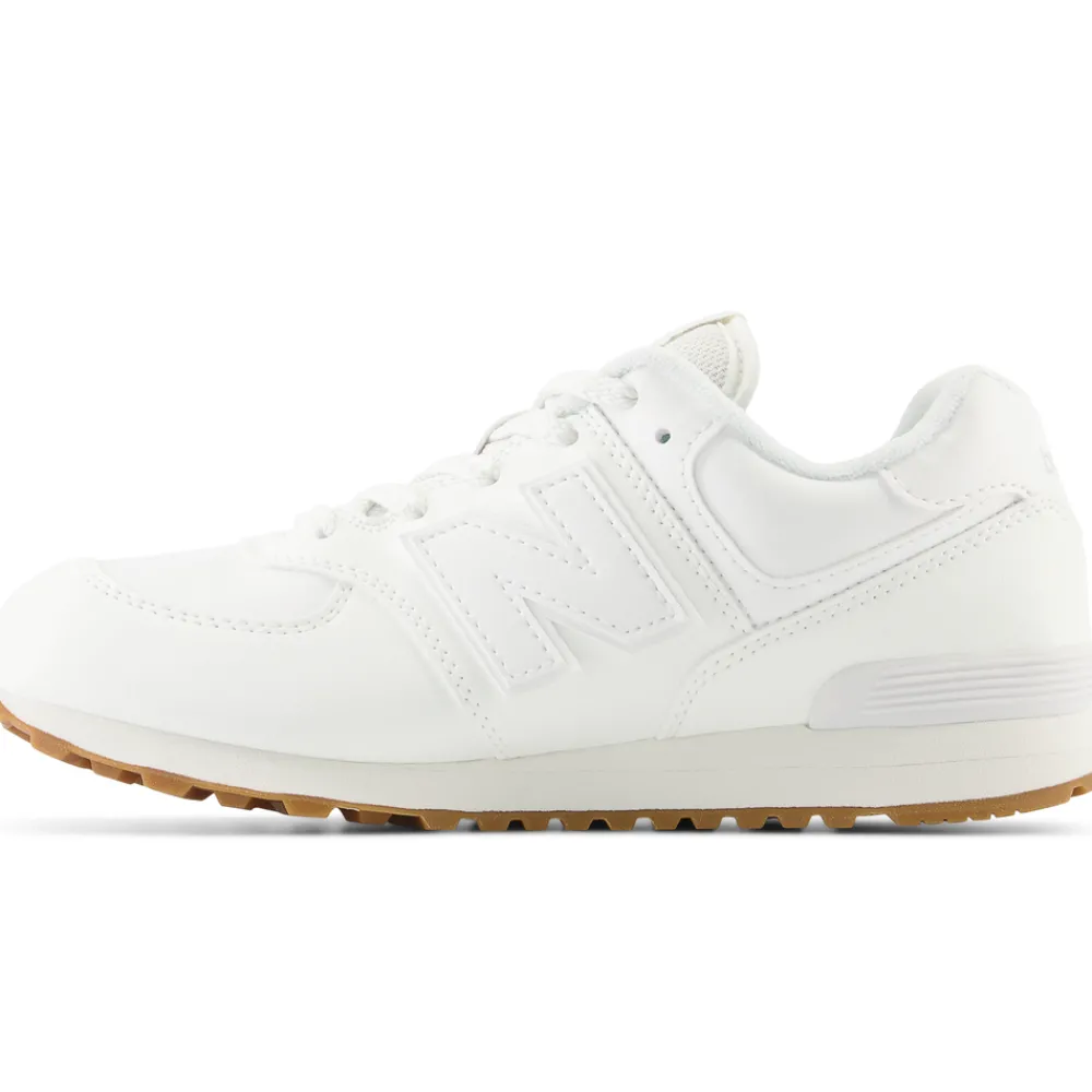 New Balance Buty dziecięce GC574NWW – białe
