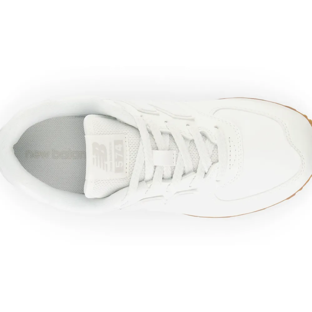 New Balance Buty dziecięce GC574NWW – białe