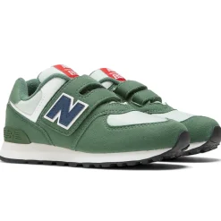 New Balance Buty dziecięce PV574HGB – zielone