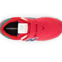 New Balance Buty dziecięce PV574CU – czerwone