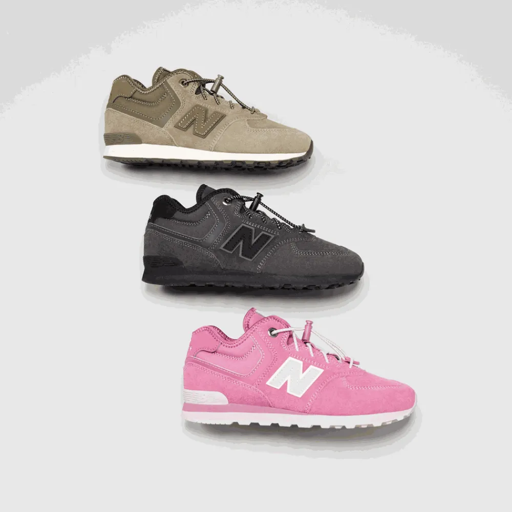 New Balance Buty dziecięce GV574HB1 – czarne