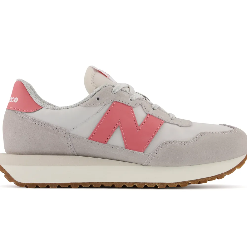 New Balance Buty dziecięce GS237PK – szare