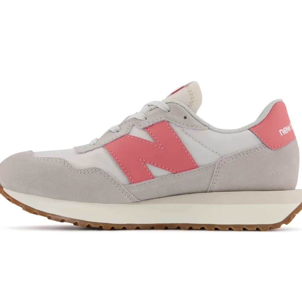 New Balance Buty dziecięce GS237PK – szare