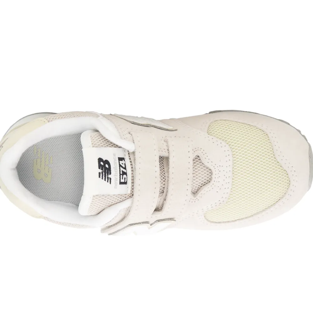 New Balance Buty dziecięce PV574FOG – beżowe
