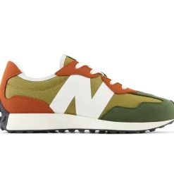 New Balance Buty dziecięce GS327HC – zielone