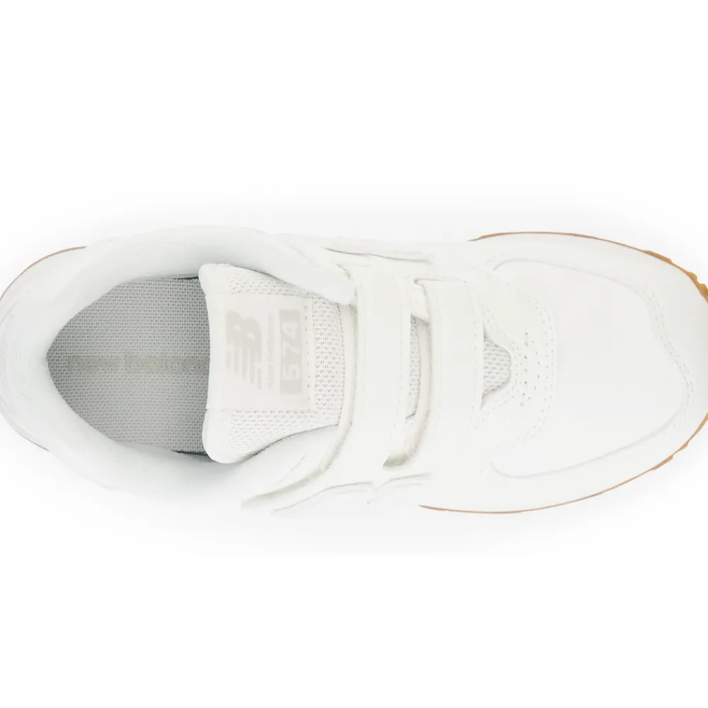 New Balance Buty dziecięce PV574NWW – białe