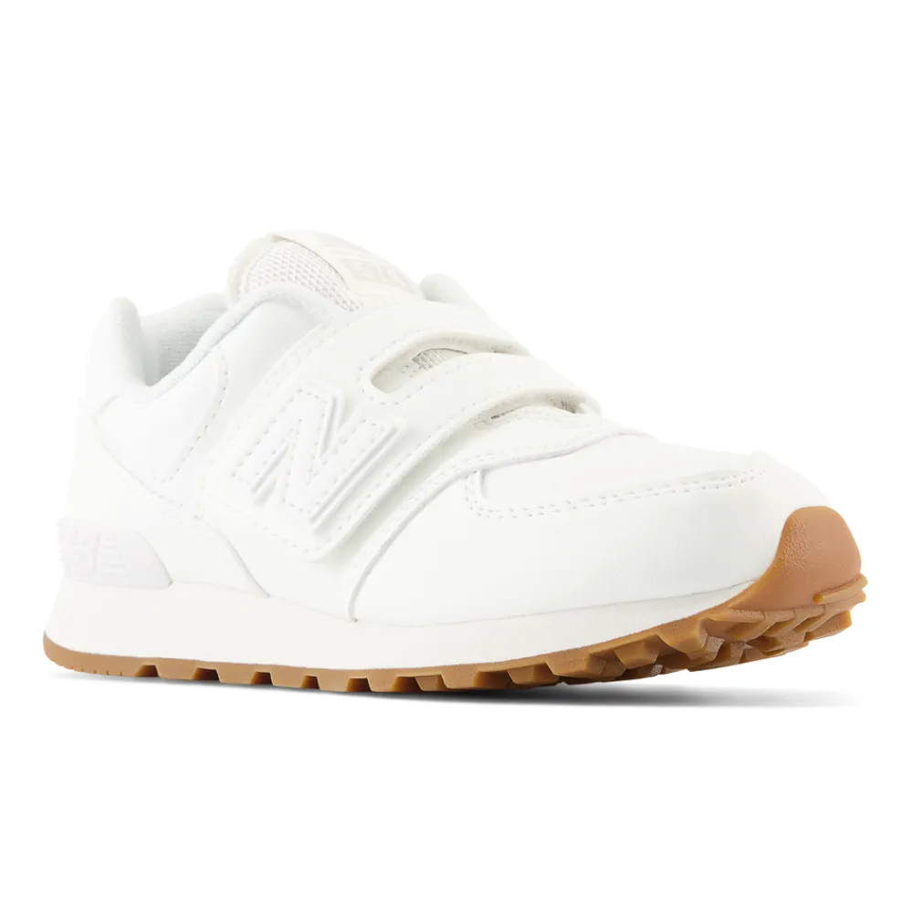 New Balance Buty dziecięce PV574NWW – białe