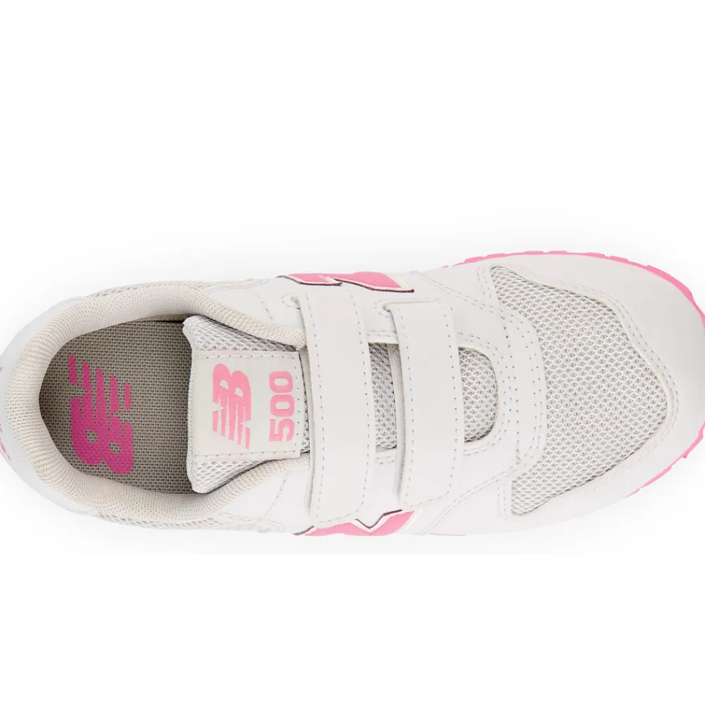 New Balance Buty dziecięce PV500QP1 – białe
