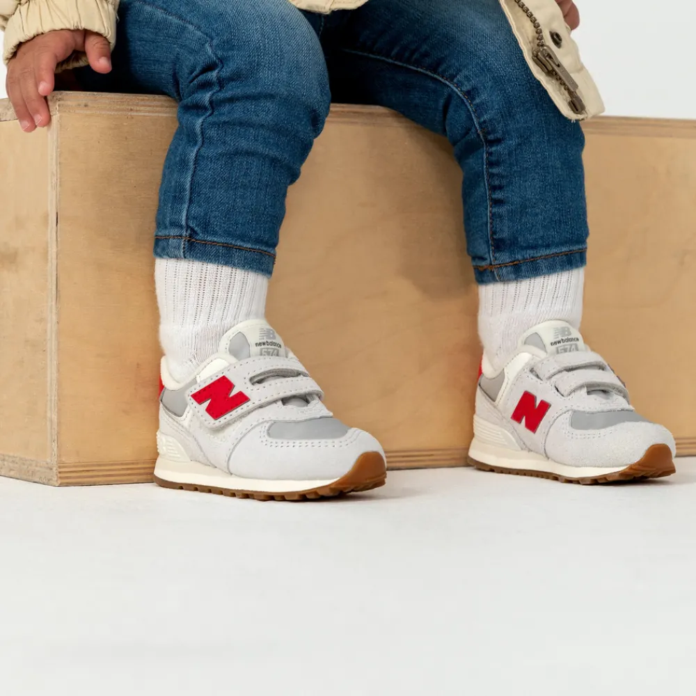 New Balance Buty dziecięce PV574RF1 – szare