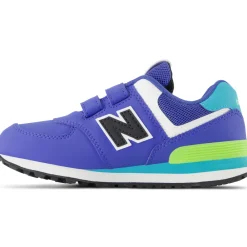 New Balance Buty dziecięce PV574CS – fioletowe