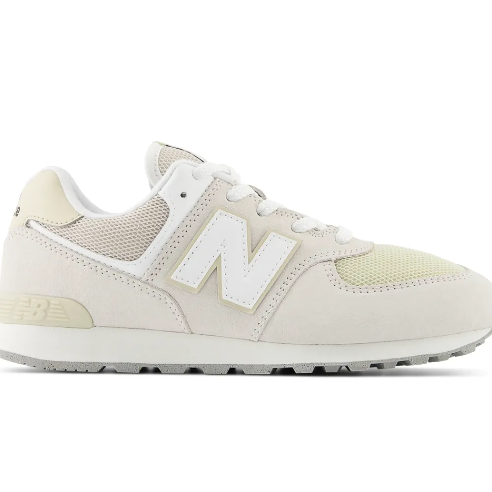 New Balance Buty dziecięce GC574FOG – beżowe