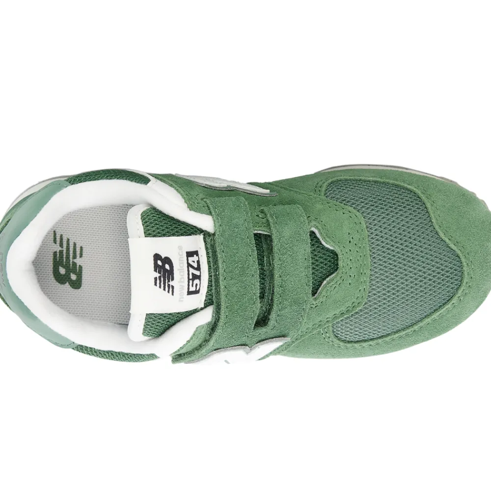 New Balance Buty dziecięce PV574FGG – zielone