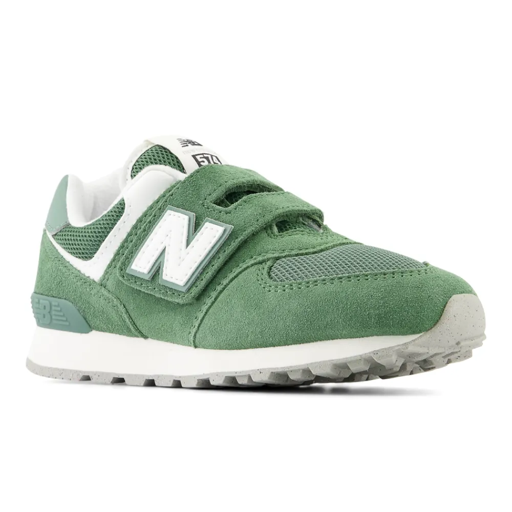 New Balance Buty dziecięce PV574FGG – zielone