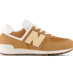 New Balance Buty dziecięce GC574CC1 – brązowe