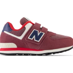 New Balance Buty dziecięce PV574NX1 –  czerwone