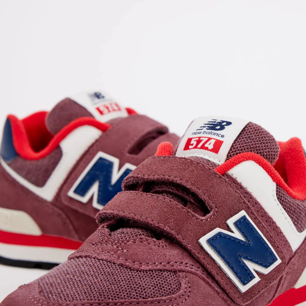 New Balance Buty dziecięce PV574NX1 – czerwone