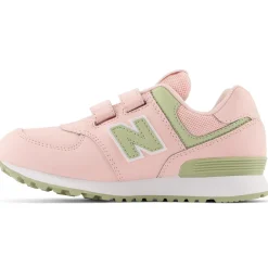 New Balance Buty dziecięce PV574CT1 – różowe