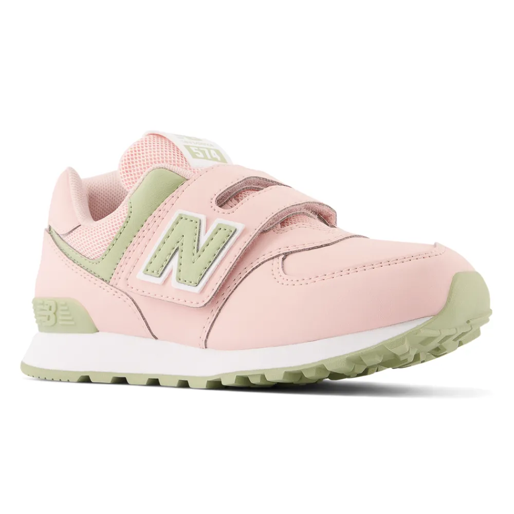 New Balance Buty dziecięce PV574CT1 – różowe