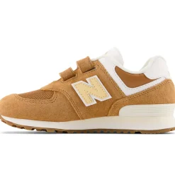 New Balance Buty dziecięce PV574CC1 –  brązowe