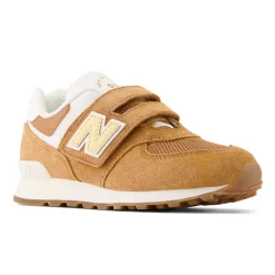 New Balance Buty dziecięce PV574CC1 –  brązowe