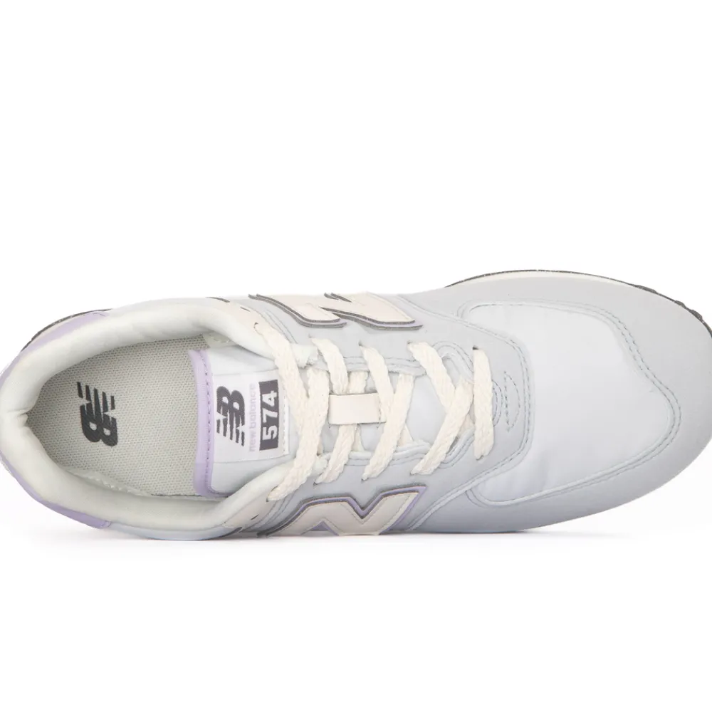 New Balance Buty dziecięce GC574AGK – fioletowe