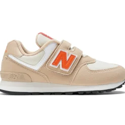 New Balance Buty dziecięce PV574HBO – beżowe
