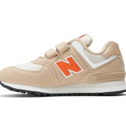 New Balance Buty dziecięce PV574HBO – beżowe