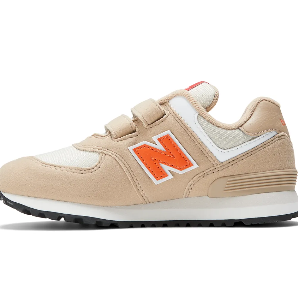New Balance Buty dziecięce PV574HBO – beżowe