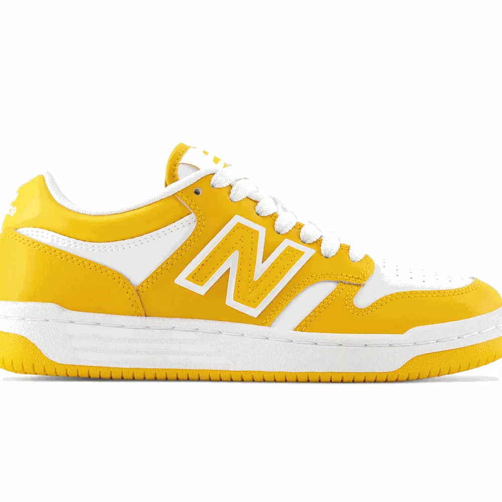 New Balance Buty dziecięce GSB480WA – żółte