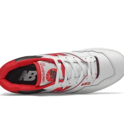 New Balance Buty męskie BB550SE1 – biało-czerwone