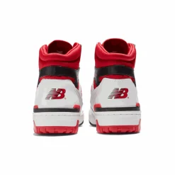 New Balance Buty męskie BB650RWR – biało–czerwone