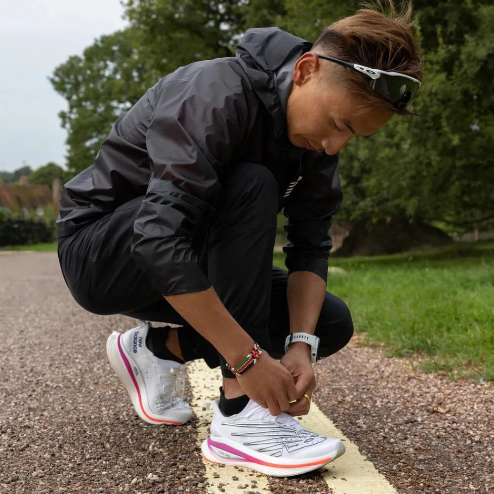 BUTYBIEGOWE|AKTYWNOSE|BIEGANIE*New Balance BUTYBIEGOWE|AKTYWNOSE|BIEGANIE Buty męskie FuelCell SC Elite V3 MRCELLE3 – białe