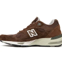 New Balance Buty męskie M991BGW – brązowe