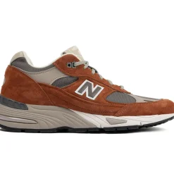 New Balance Buty męskie M991PTY – brązowe