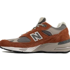New Balance Buty męskie M991PTY – brązowe