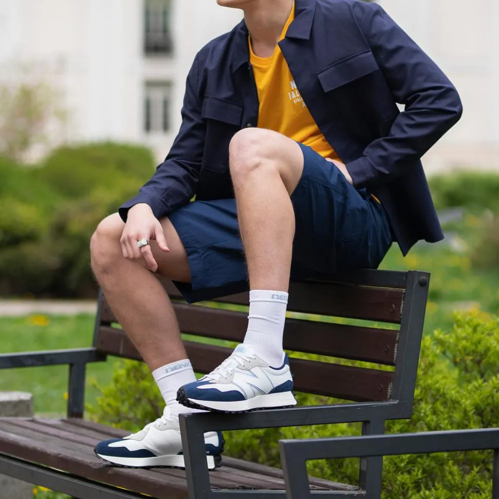 New Balance Buty męskie MS327NF – granatowe