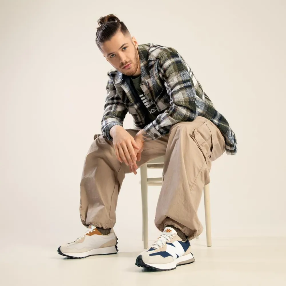New Balance Buty męskie MS327OB – beżowe